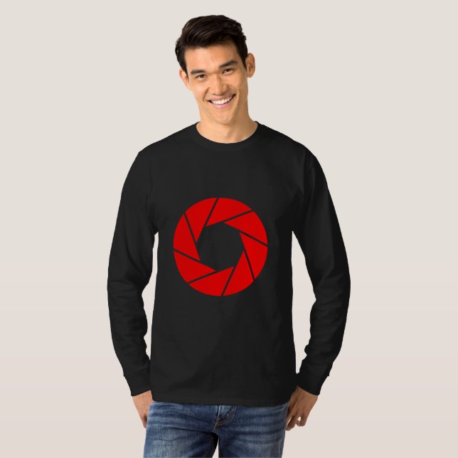 Aperture - Red Tee Shirt (Hel framsida)