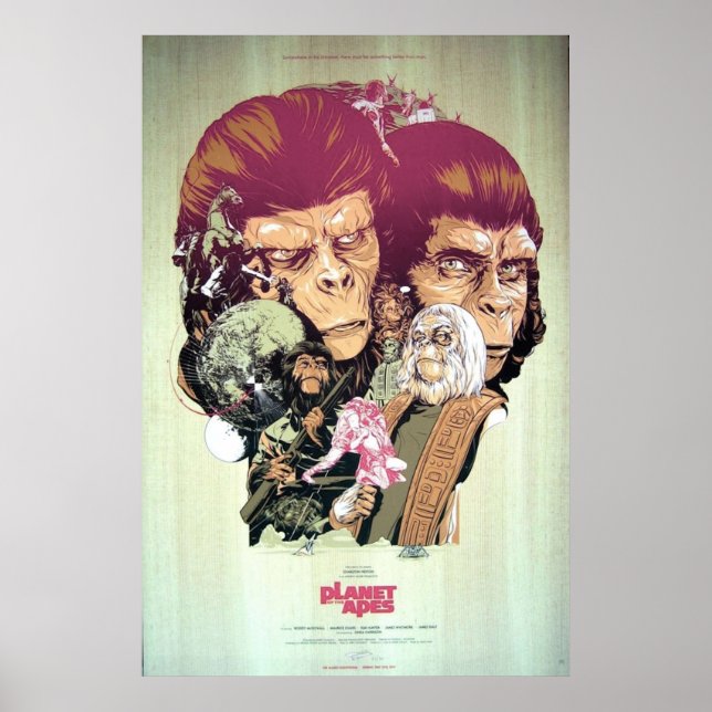 Apes-planeten Poster (Framsidan)