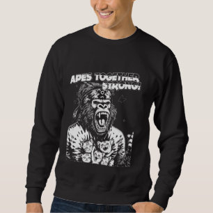 Apes tillsammans Stark! Wall street Meme Lagrar St Lång Ärmad Tröja