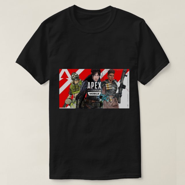Apex förklarar mobilt spel t shirt (Design framsida)