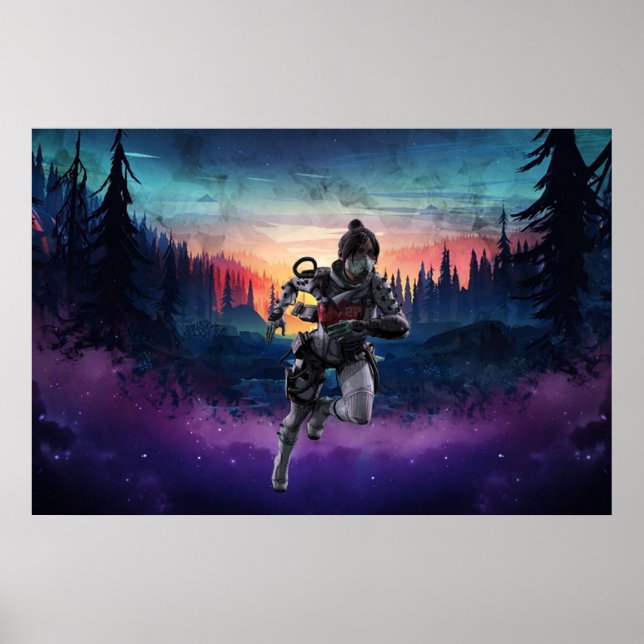 Apex Legends Wraith Scene Poster (Framsidan)