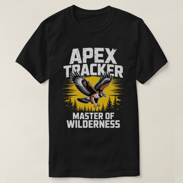 Apex Tracker – Flying Eagle Hunting T-Shirt (Design framsida)