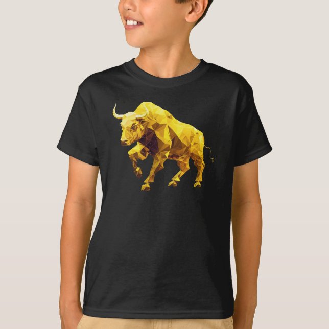 Apex Trader Funding - Bull Kids T-Shirt (Framsida)