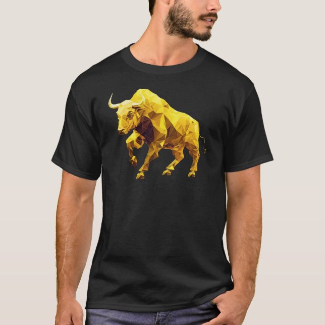 Apex Trader Funding - Bull Logotyp T-Shirt (Framsida)