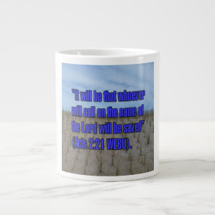 Apg 2:21 WEBU Mug Jumbo Mugg