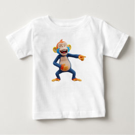 Aphamaskot som pekar och skrattar t shirt