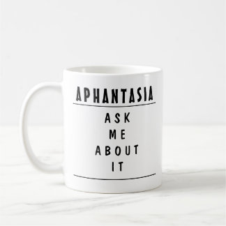 Aphantasia Information Conversation Starter Mugg B