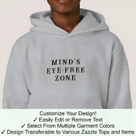 Aphantasia Mind's Öga Free Zon Font Black T Shirt