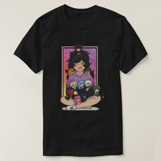 aphmau Smile Passande Scoop T Shirt (Design framsida)
