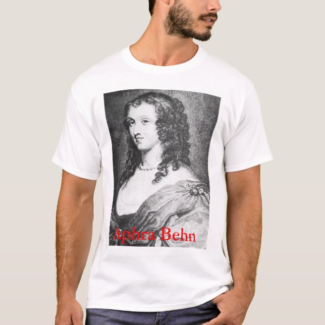 Aphra Behn T Shirt (Framsida)