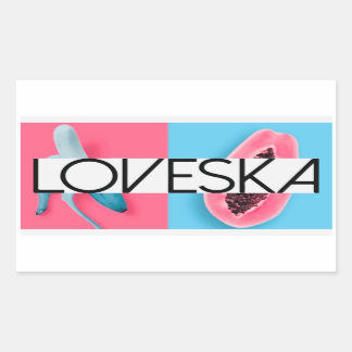 Aphrodisiac Sticker Rektangulärt Klistermärke