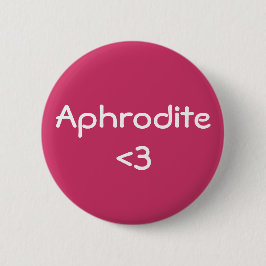 Aphrodite <3 guddess för Kärlek Knapp