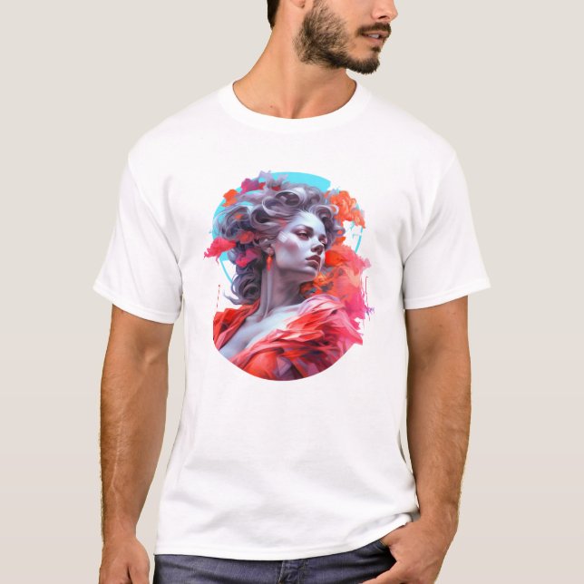 Aphrodite by AI and Jonathan P. T Shirt (Framsida)