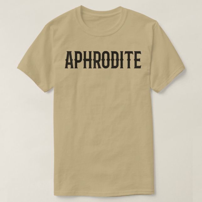 Aphrodite Costume  T Shirt (Design framsida)