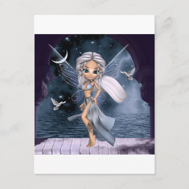 Aphrodite Fairy Vykort (Framsida)