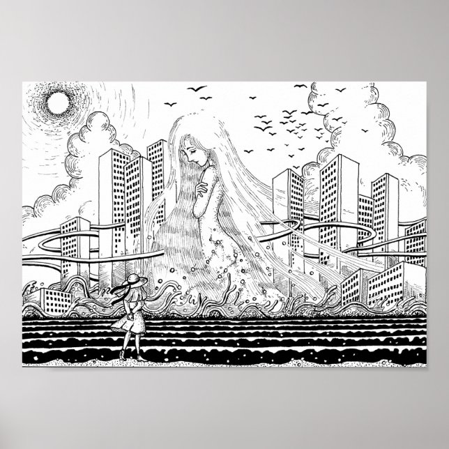 Aphrodite född i staden. poster (Framsidan)