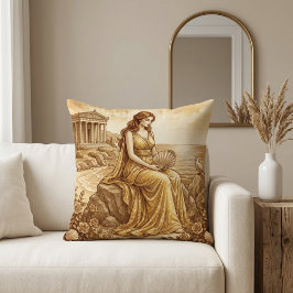 Aphrodite grekisk gudinna kudde