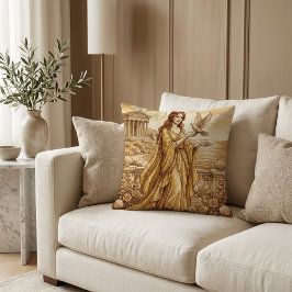 Aphrodite grekisk kärleksgudinna kudde