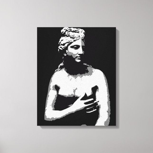 Aphrodite: Grekiska mytologin Reimaged Canvastryck (Framsida)