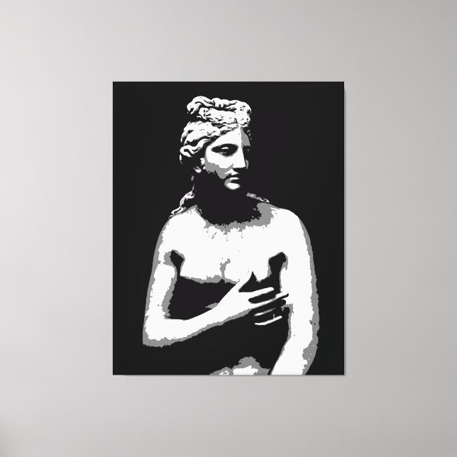 Aphrodite: Grekiska mytologin Reimaged Canvastryck (Framsida)