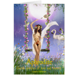 Aphrodite Hälsningskort