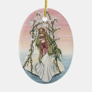 Aphrodite Julgransprydnad Keramik