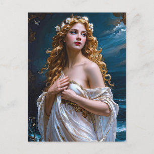 "Aphrodite: Kärlek och Ljusets gudinna" Vykort