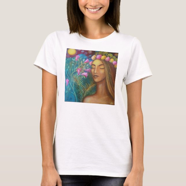 Aphroditegudinnautslagsplats T Shirt (Framsida)