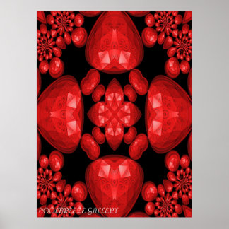 APHRODITE'S KÄRLEK CHARM-RED SERIES I POSTER