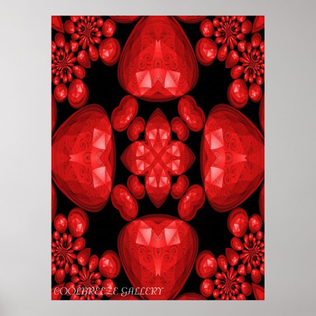 APHRODITE'S KÄRLEK CHARM-RED SERIES I POSTER (Framsidan)