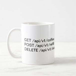 API för kaffe Kaffemugg