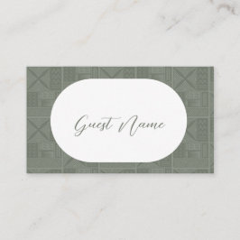 Apia Bröllop Placecard Placeringskort