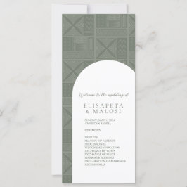 Apia Bröllopsprogram