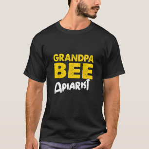 Apiarist biodling Grandpa Bee Apicculture Bebiegue T Shirt