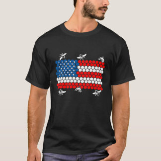 Apiarist biodling inspirerande bibibiodling Beekee T Shirt