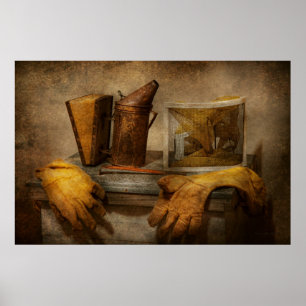 Apiary - beekeeperen poster