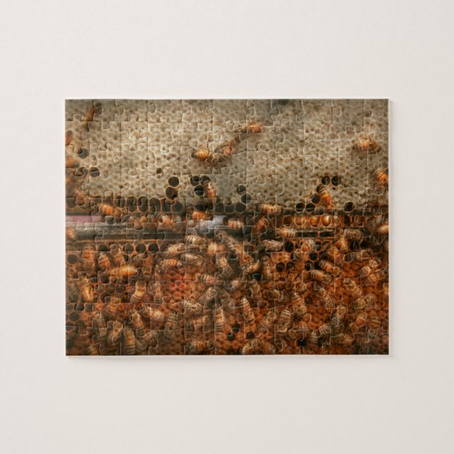 Apiary - Bee's - Sötframgång Pussel (Horisontell)