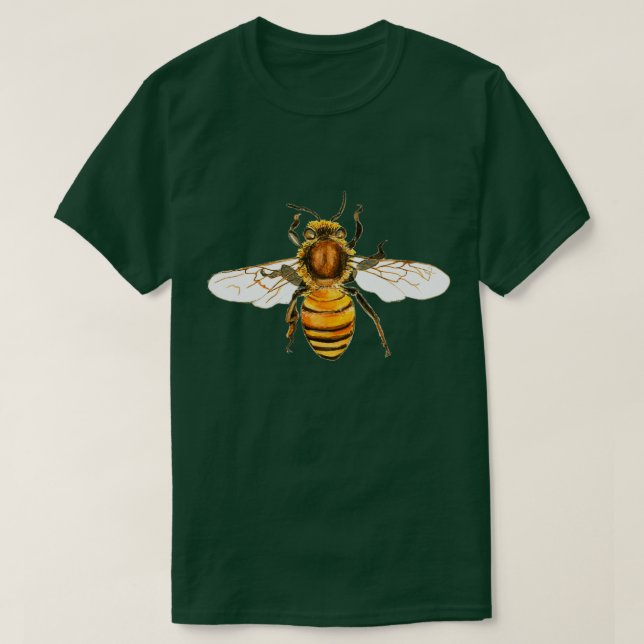 Apis Mellifera honey Bee T Shirt (Design framsida)