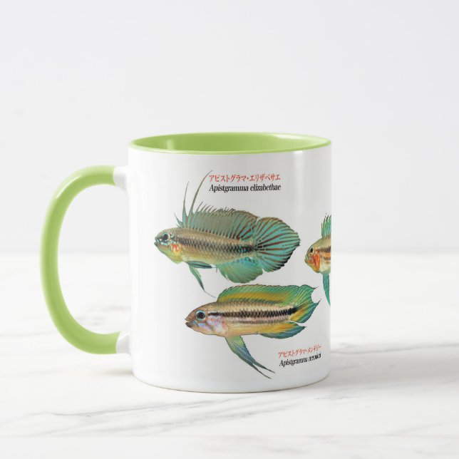 Apistgramma Mugg (Vänster)
