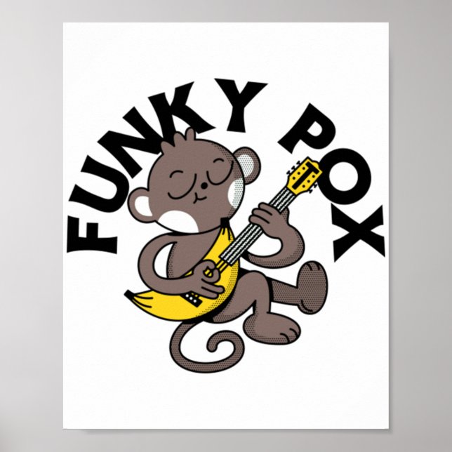 Apkoppor Funky Pox  Poster (Framsidan)