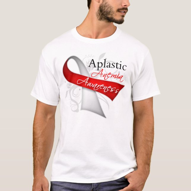 Aplastic blodbristmedvetenhetband tee (Framsida)