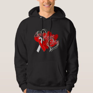 Aplastic bot för blodbristkärlekhopp sweatshirt