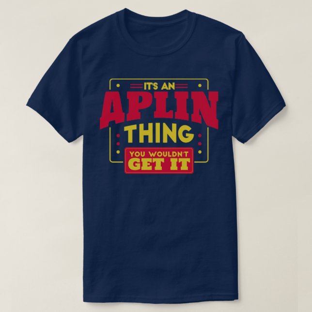 Aplin T Shirt (Design framsida)