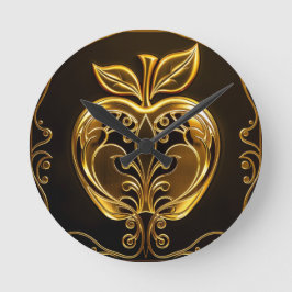 Aplle´1 Rund Klocka