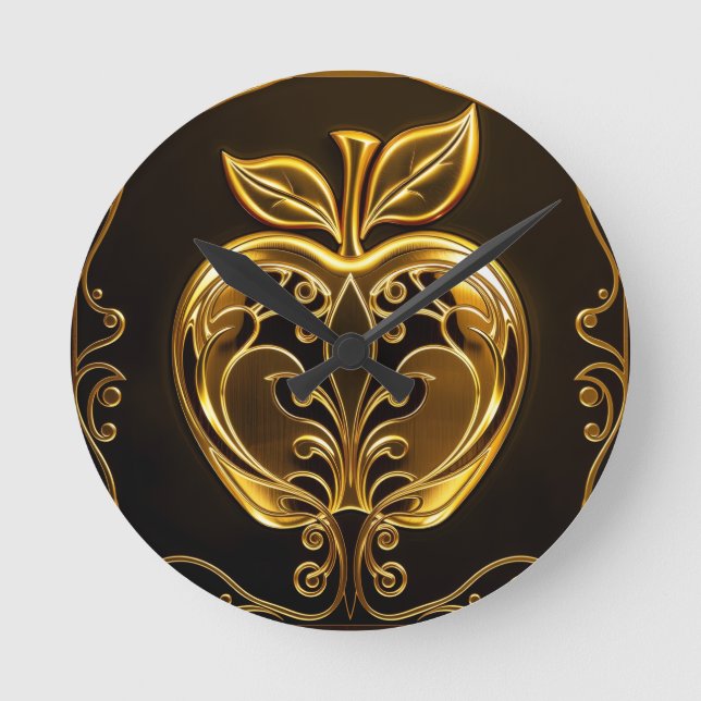 Aplle´1 Rund Klocka (Framsida)