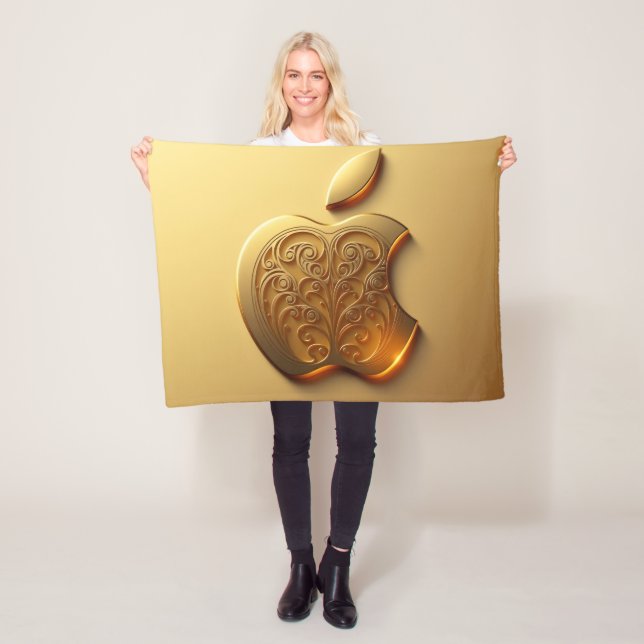 Aplle Fleecefilt (På plats)