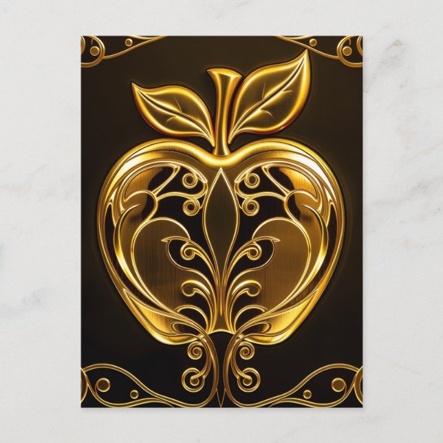 Aplle Helg Vykort (Framsida)