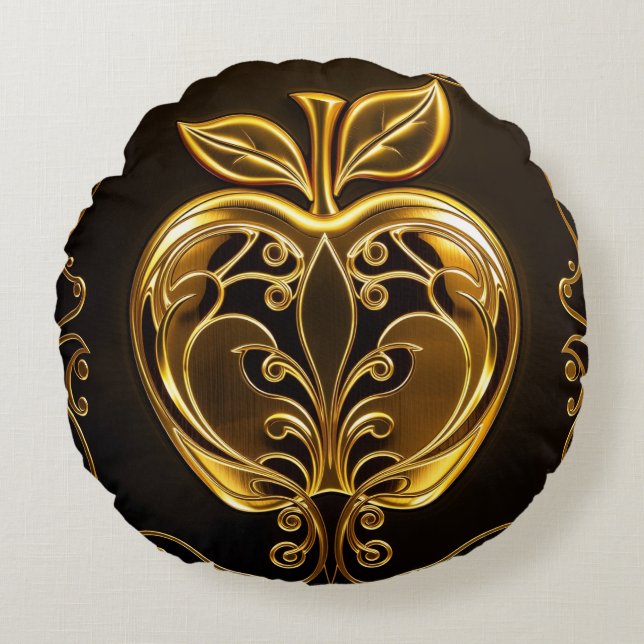 Aplle Rund Kudde (Framsidan)