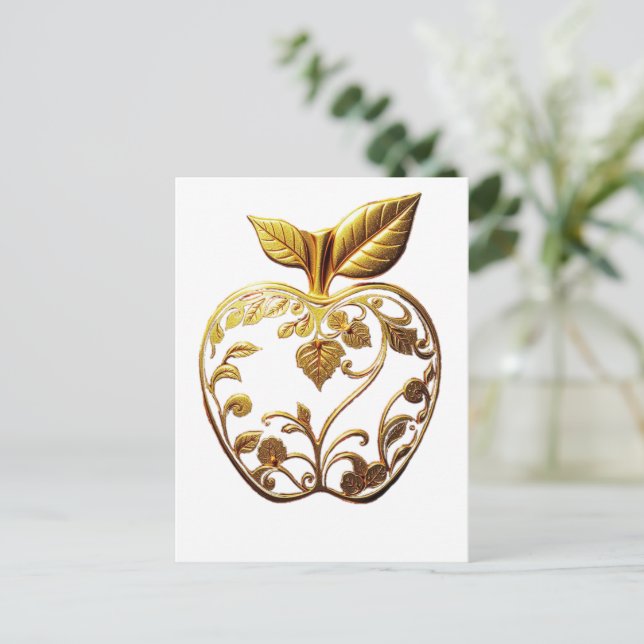 Aplle Vykort (Stående Fram)