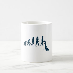 Apnea Diver Diver-dykare utan fri utveckling av dy Kaffemugg